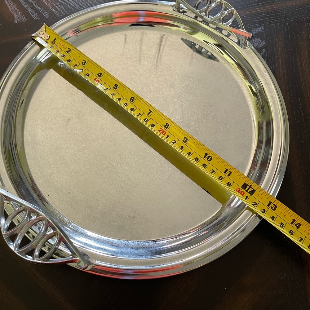 Stainless serving tray - Picture 2 of 3